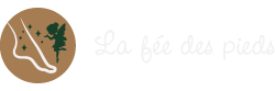 logo la fée des pieds blanc